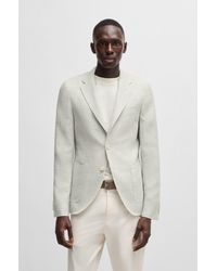 BOSS - Light Grey Men's Sport Coats Size 38r - Lyst