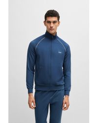 BOSS - Zip-Up Jacket - Lyst