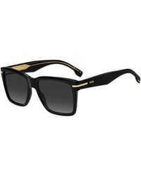 BOSS - Acetate Sunglasses With-Tone Trims - Lyst