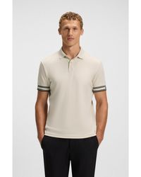 BOSS - Slim-Fit Polo Shirt - Lyst