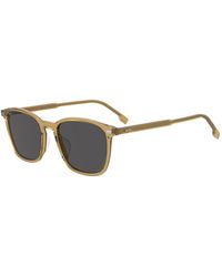 BOSS - Transparent- Sunglasses With Lenses - Lyst