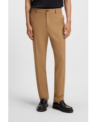 BOSS - Beige Men's Pants And Trousers Size 32r - Lyst