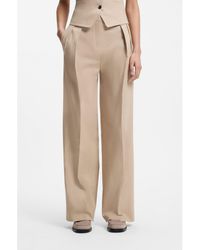 HUGO - Regular-Fit Trousers - Lyst