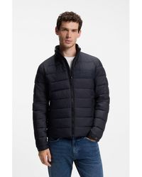 BOSS - Classic Padded Jacket With A Zip Closure - Lyst