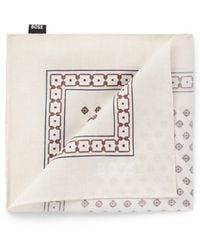 BOSS - Pocket Square With Digital Print - Lyst