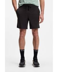 BOSS - Active Water-Repellent Shorts With Four-Way Stretch - Lyst