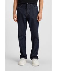 HUGO - Dark Blue Men's Jeans Size 30/34 - Lyst