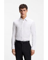 BOSS - Slim-Fit Shirt - Lyst