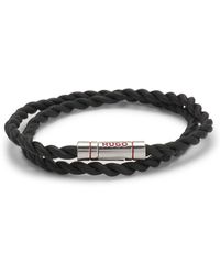 HUGO - Double-Wrap Cuff - Lyst