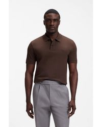 BOSS - Pallas Cotton Polo Shirt - Lyst