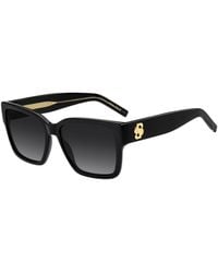BOSS - Acetate Sunglasses With Double B Monogram - Lyst