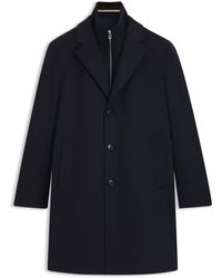 BOSS - Regular-Fit Mantel Van Wol En Kasjmier Met Uitneembaar Binnenvest - Lyst