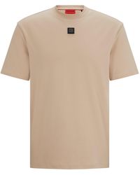HUGO - T-Shirt DALILE Regular Fit - Lyst