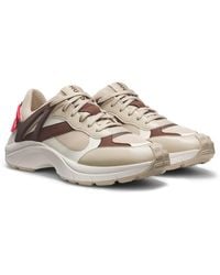 HUGO - Sneakers Met Logo Op Het Hielstuk En Mesh Details - Lyst