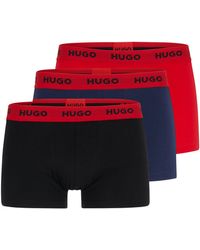 HUGO Mens Trunk Excite Boxer Shorts 