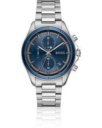 BOSS - Letic Stainless-Steel Watch With Dial - Lyst