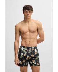 BOSS - Black Men's Swim Shorts Size M - Lyst