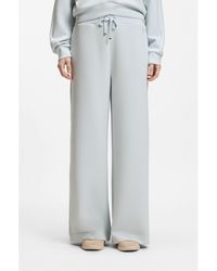 BOSS - Relaxed-Fit Tracksuit Bottoms With Double B Monogram - Lyst