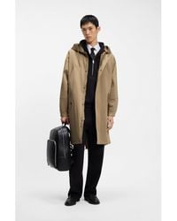 HUGO - Water-Repellent Parka - Lyst