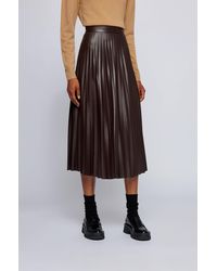 BOSS by HUGO BOSS Mid-length skirts for Women | Online Sale up to 77% off |  Lyst