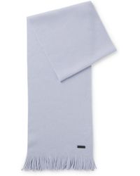 BOSS - Knitted Scarf - Lyst