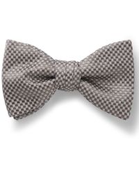 HUGO - Fliege Aus Seide Mit Jacquard-Karo - Lyst