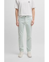 BOSS - Slim-Fit Chinos - Lyst