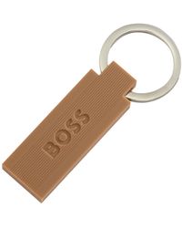 BOSS - Logo Key Ring - Lyst