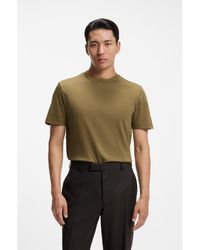 BOSS - Crew-Neck T-Shirt - Lyst