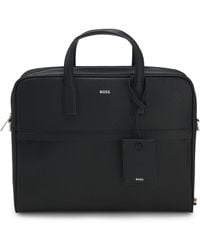 BOSS - Borsa Portadocumenti Con Logo Stampato - Lyst