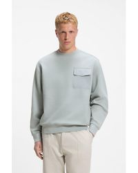 BOSS - Relaxed-Fit Sweatshirt - Lyst
