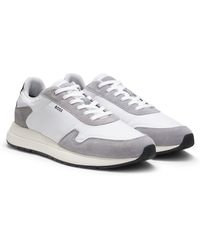BOSS - Lace-Up Trainers - Lyst