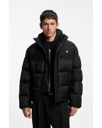 HUGO - Water-Repellent Puffer Jacket - Lyst