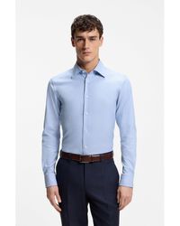 BOSS - Slim-Fit Shirt - Lyst