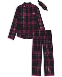 HUGO - Pyjama Met Bijpassend Oogmasker - Lyst