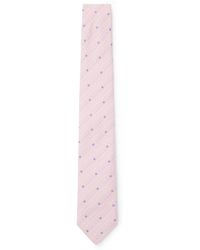 BOSS - Formal Tie With Jacquard Pattern - Lyst