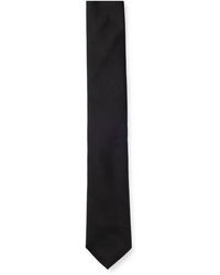 BOSS - Italian-made Tie In Pure-silk Jacquard - Lyst