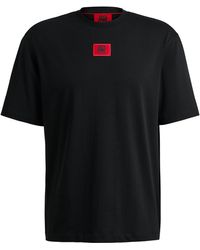 HUGO - X Rb Relaxed-fit T-shirt Met Kenmerkend Stierdessin - Lyst