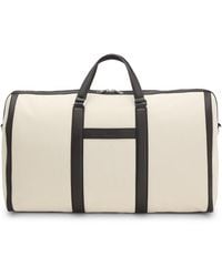 BOSS - Weekender Aus Canvas Mit Lederbesatz - Lyst