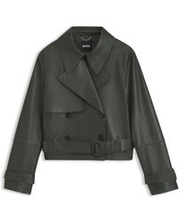 BOSS - Leren Jas - Lyst