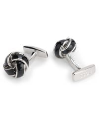 BOSS - Brass Cufflinks - Lyst