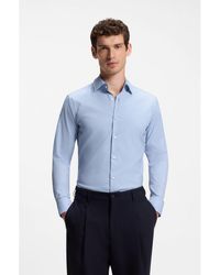 BOSS - Slim-Fit Shirt - Lyst