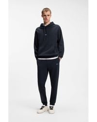 HUGO - Cotton-Terry Tracksuit With Logo Labels - Lyst