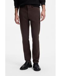 BOSS - Slim-Fit Chinos - Lyst