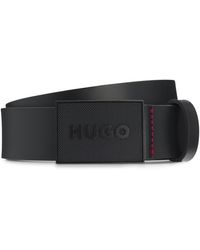 HUGO - Gürtel Aus Italienischem Leder - Lyst