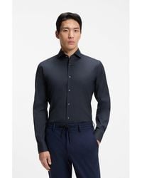 BOSS - Slim-Fit Shirt - Lyst