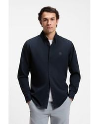 BOSS - Regular-Fit Button-Down Shirt - Lyst