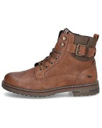 Mustang - Lederimitat Boot - Lyst