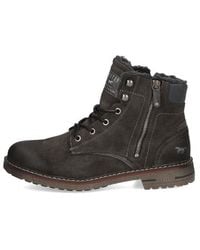Mustang - Lederimitat Boot - Lyst