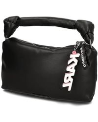 Karl Lagerfeld - K/Knotted Sm Shoulder Bag - Lyst